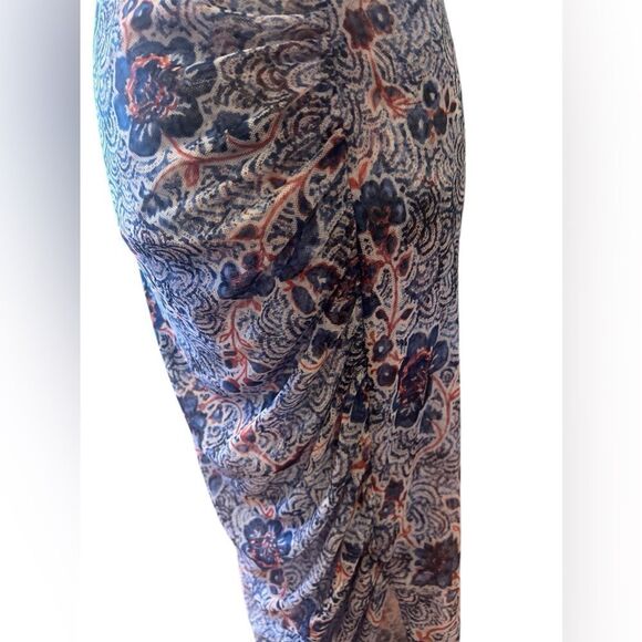 NWT MISA women's size small Aries Midi dress with side cutout and slit - Picture 8 of 13